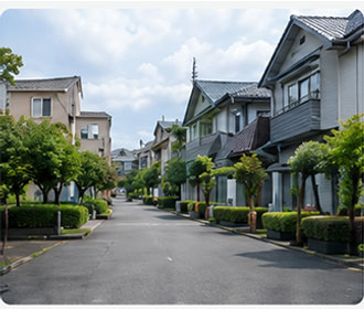住宅街のイメージ