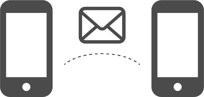 スマートフォンでイメージを共有する画像